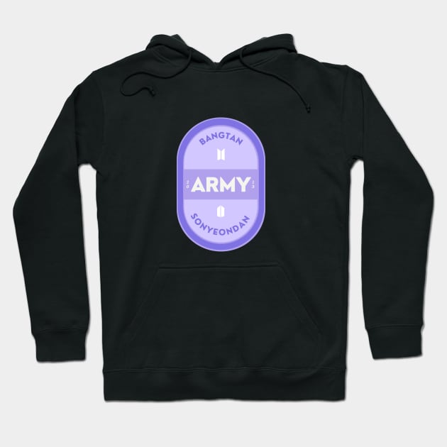 BTS ARMY 2013 - Bangtan Sonyeondan Hoodie by e s p y